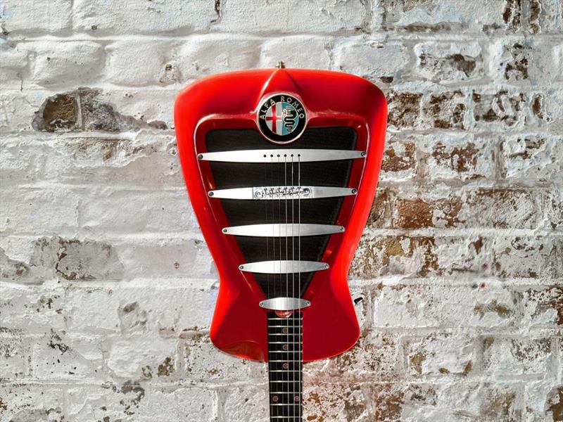 La exclusiva guitarra de Alfa Romeo