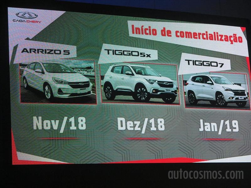 Chery en el Salón de San Pablo 2018