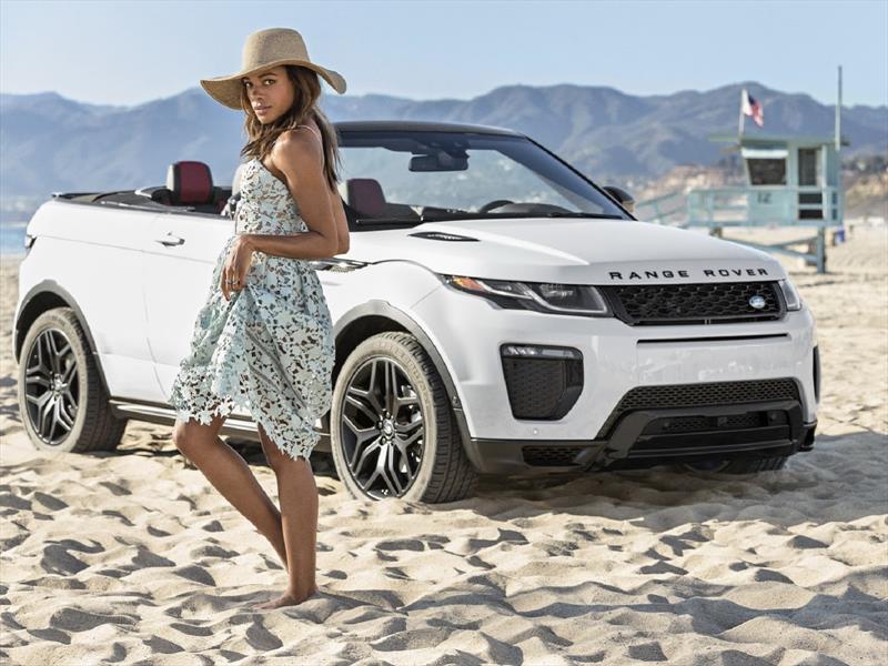 Naomie Harris y el Range Rover Evoque Convertible