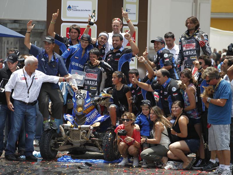 Dakar 2012, la llegada
