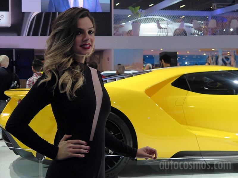 Las chicas del Salón de Sao Paulo 2016