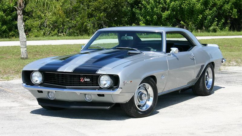 Top 10: Chevrolet Camaro Z28 1969