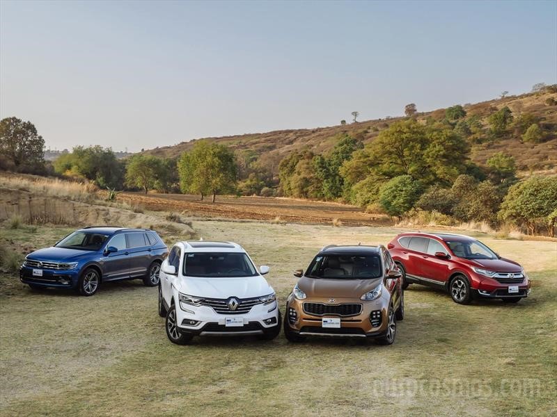 Comparativa: CR-V VS Tiguan VS Koleos VS Sportage