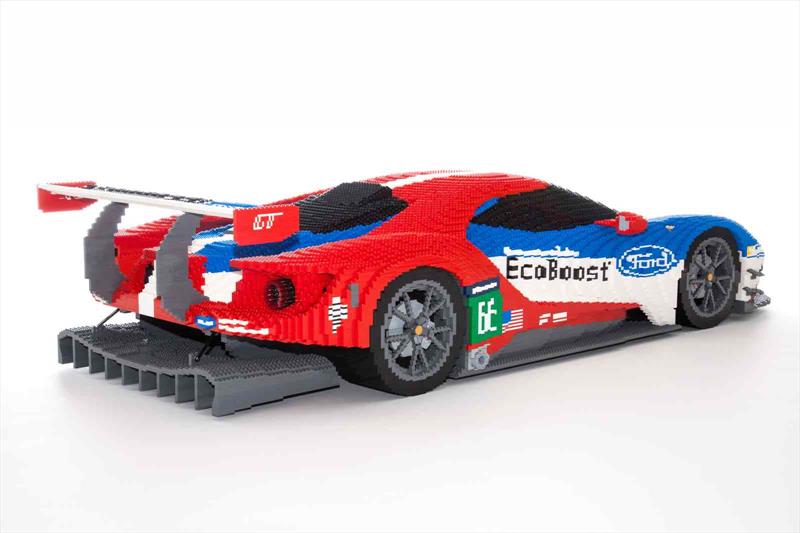 Ford GT al estilo Lego