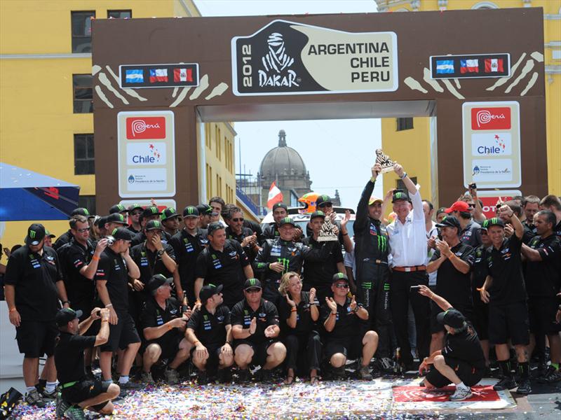 Dakar 2012, la llegada