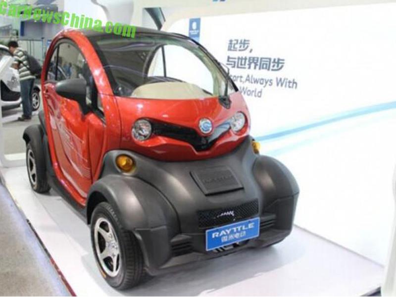 Copia China del Renault Twizy