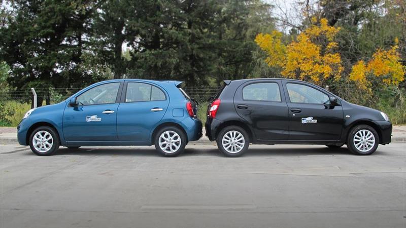 Nissan March vs. Toyota Etios