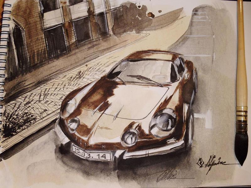 Autos de café: Las obras de Adrian Mitu