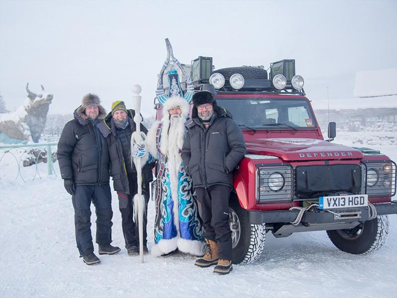 Land Rover Defender en frío extremo