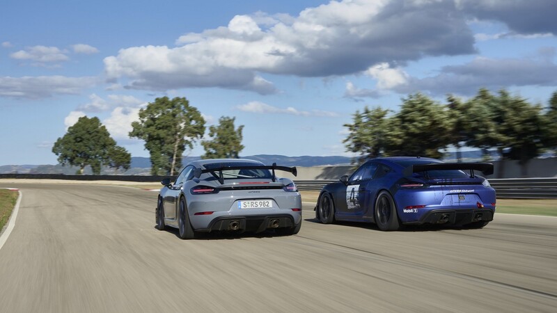 Porsche 718 Cayman GT4 RS Clubsport 2022