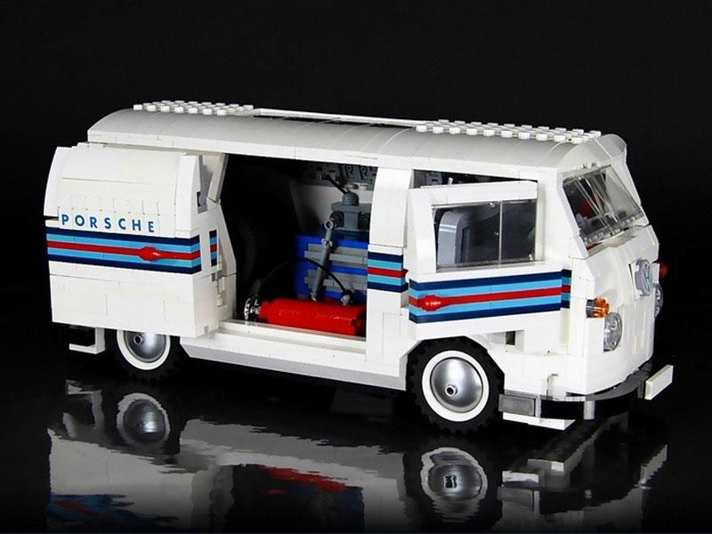 Los Porsche construidos con piezas de LEGO