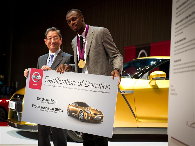 Nissan GT-R edición Usain Bolt