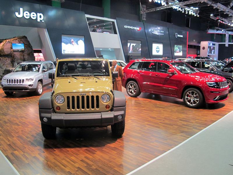 Chrysler, Dodge, Ram y Jeep en el Salón de BA 2013
