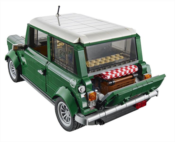 Mini Cooper creado por Lego