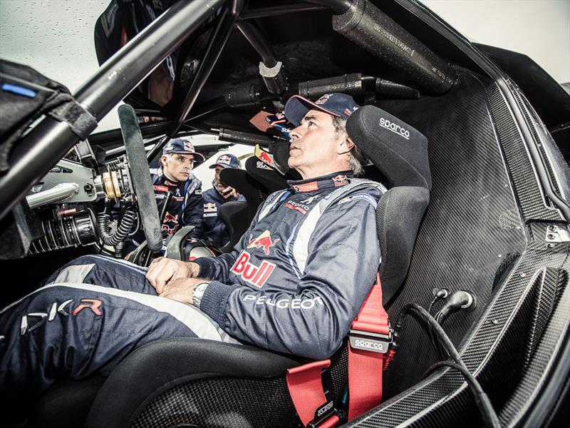 Primera prueba del DKR Peugeot 2008