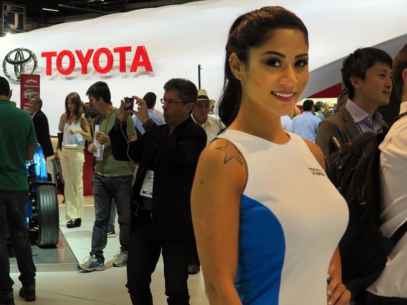 Las chicas del Salón de Sao Paulo 2016