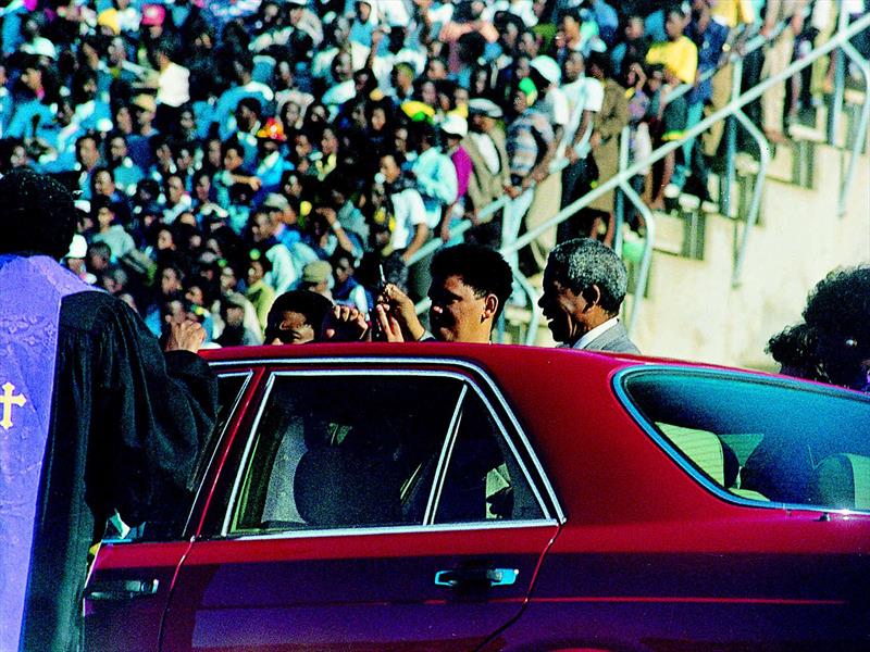 El Clase S hecho especialmente para Nelson Mandela