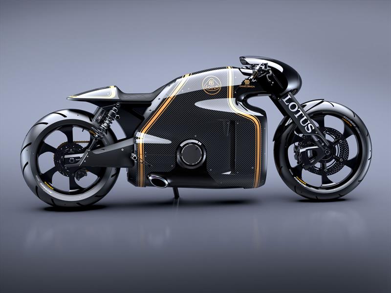 Lotus C-01, una moto increíble