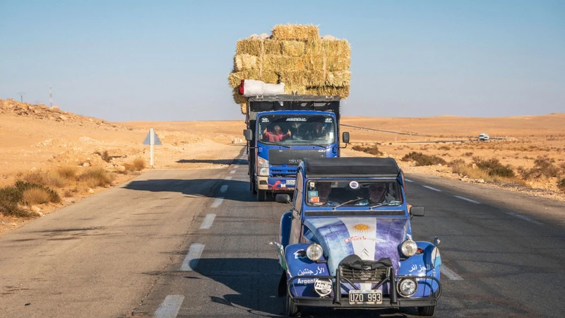 Dos argentinos recrearon el cruce de André Citroën