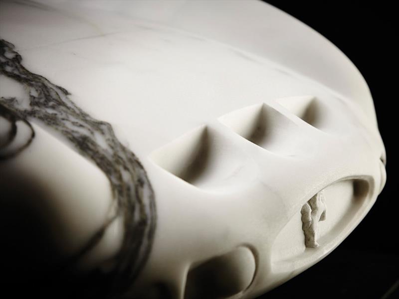 Una Ferrari 250 GTO hecha en mármol