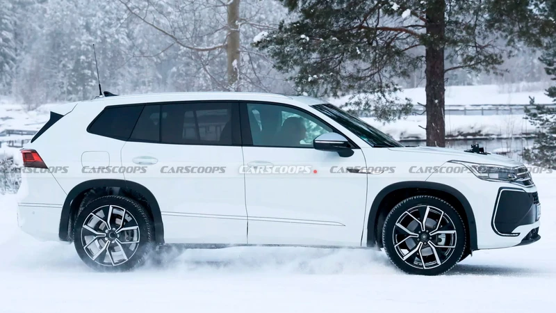 Nuevo VW Tiguan Allspace - fotos espía