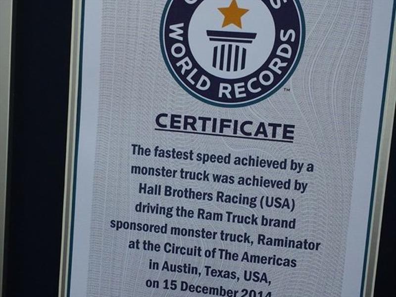Raminator es el Monster Truck más veloz del mundo