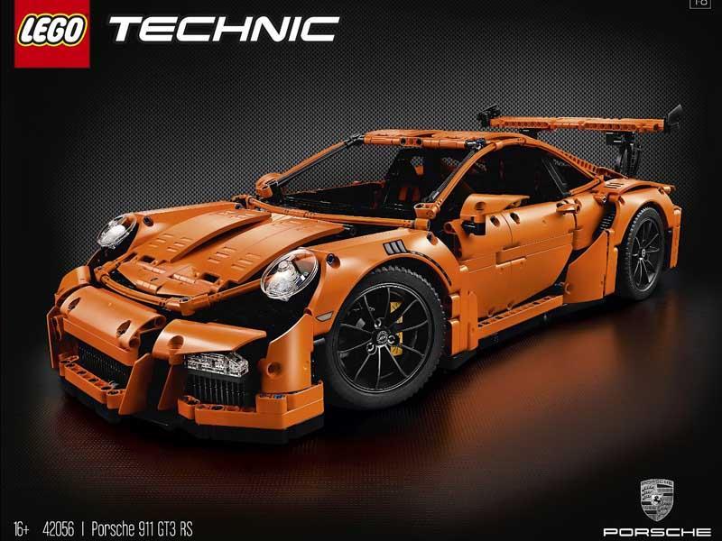 Porsche 911 GT3 RS de Lego