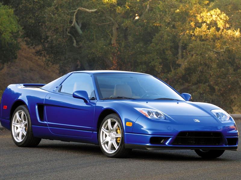 Honda NSX en 2002 ya con faros fijos