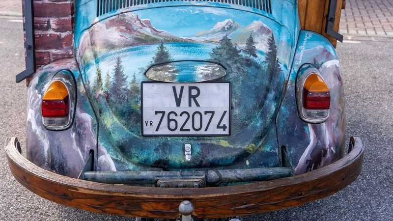 Volkswagen Escarabajo hecho cabaña rodante