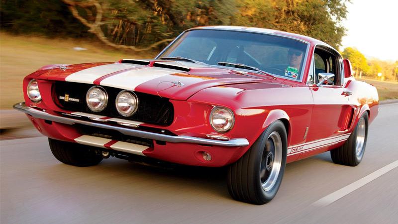 Top 10: Ford Mustang Shelby GT500 1967