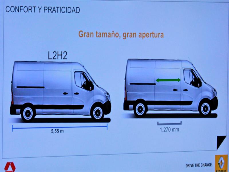 Nuevo Renault Master Lanzamiento en Chile