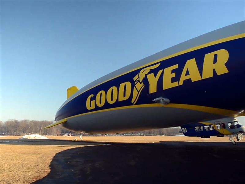 El nuevo dirigible de Goodyear