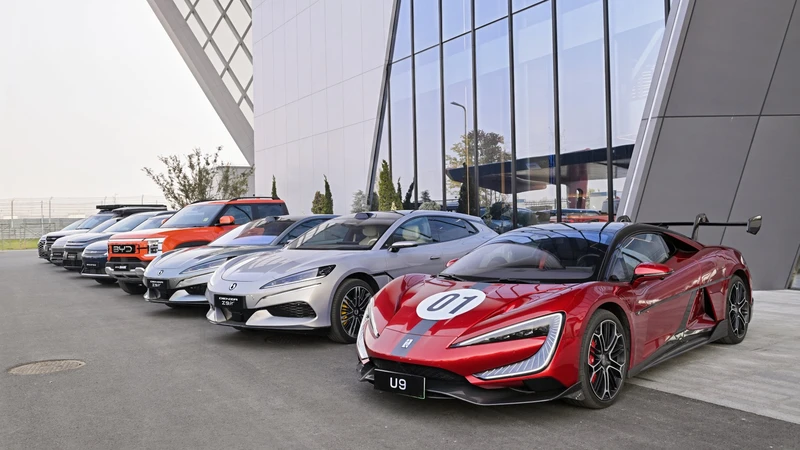 Pista de pruebas de BYD en Zhengzhou