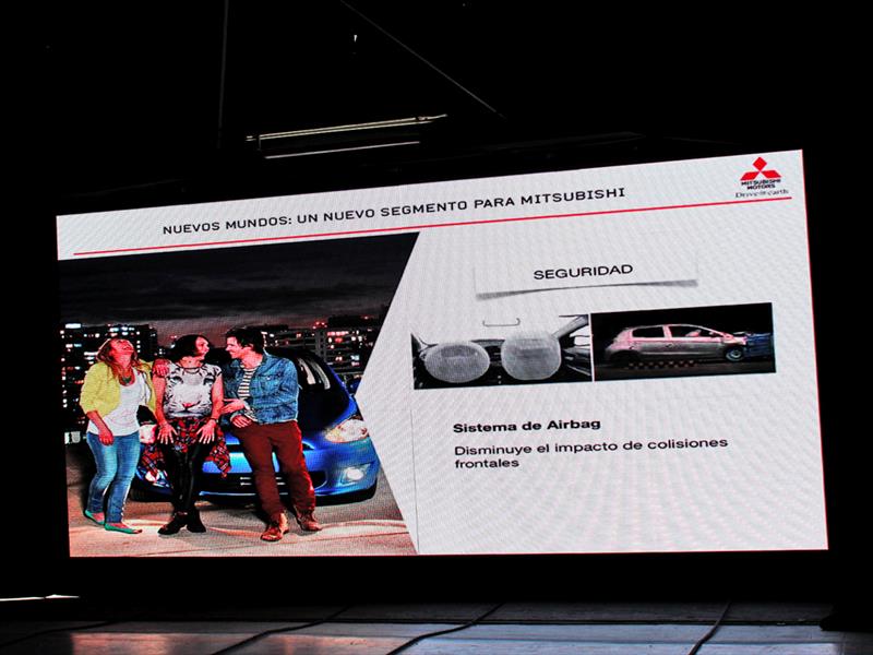 Mitsubishi Mirage Lanzamiento en Chile