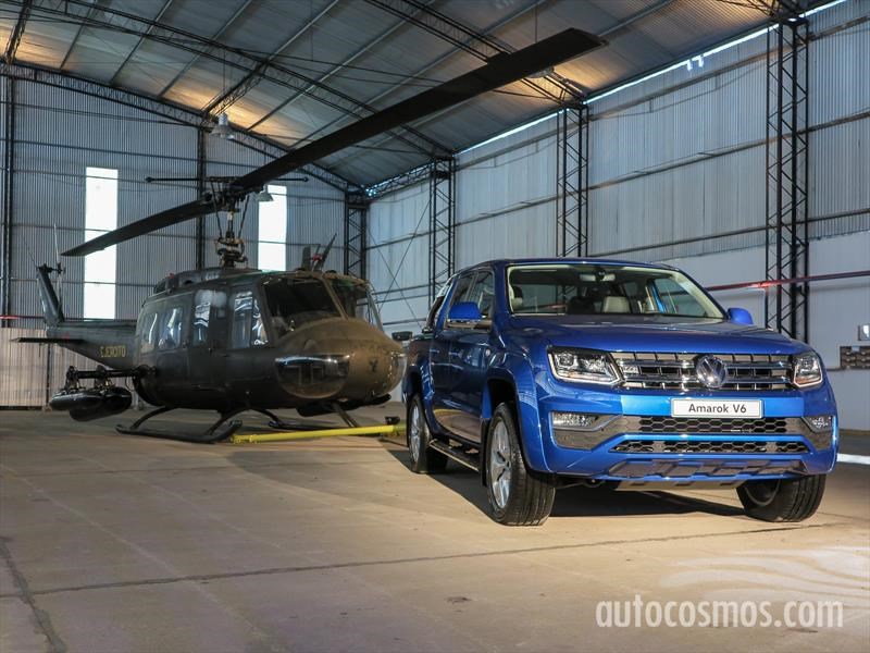 VW Amarok V6 en Campo de Mayo