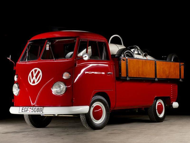 Volkswagen Pick-up y Porsche Fórmula V 1965