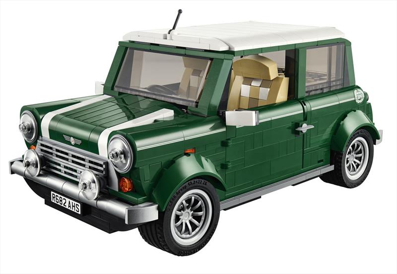 Mini Cooper creado por Lego