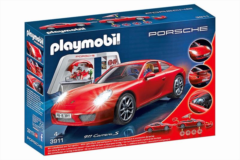 Porsche 911 Carrera S con sello Playmobil