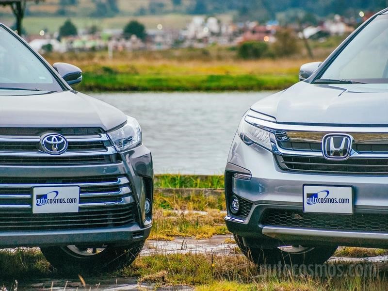 Honda Pilot 2019 VS Toyota Highlander 2018