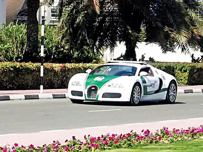 Bugatti Veyron para la policía de Dubai 