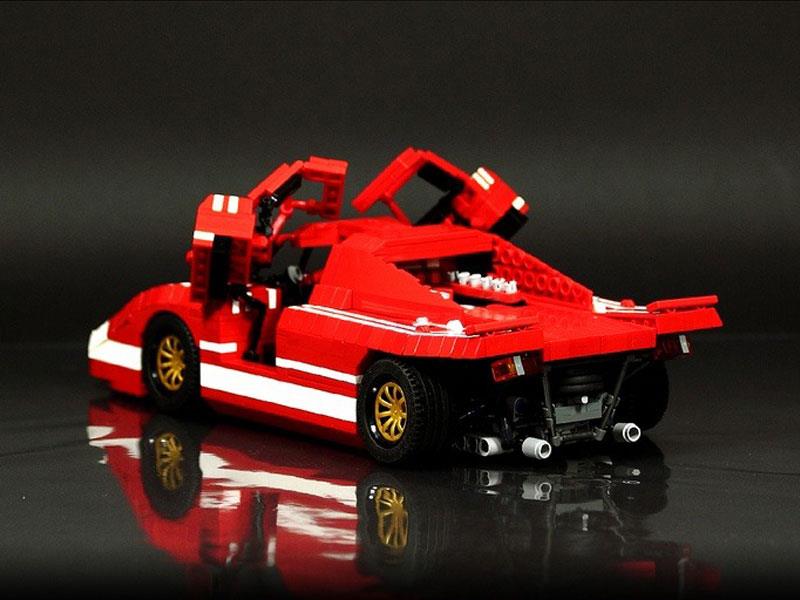 Los Porsche construidos con piezas de LEGO