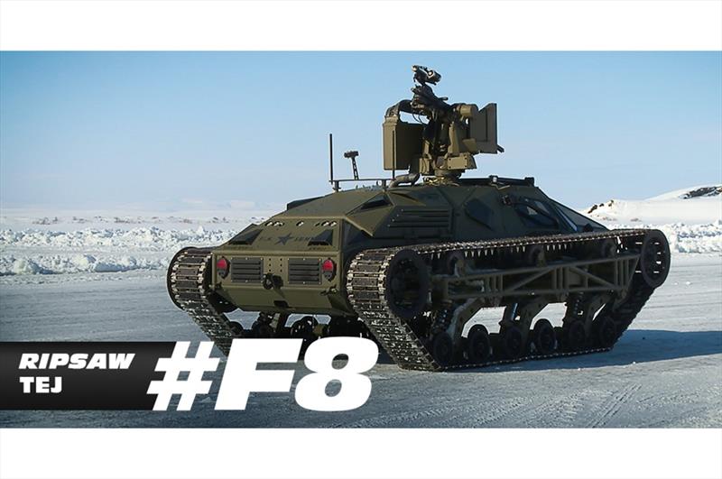 Los autos de Rápidos y Furiosos 8