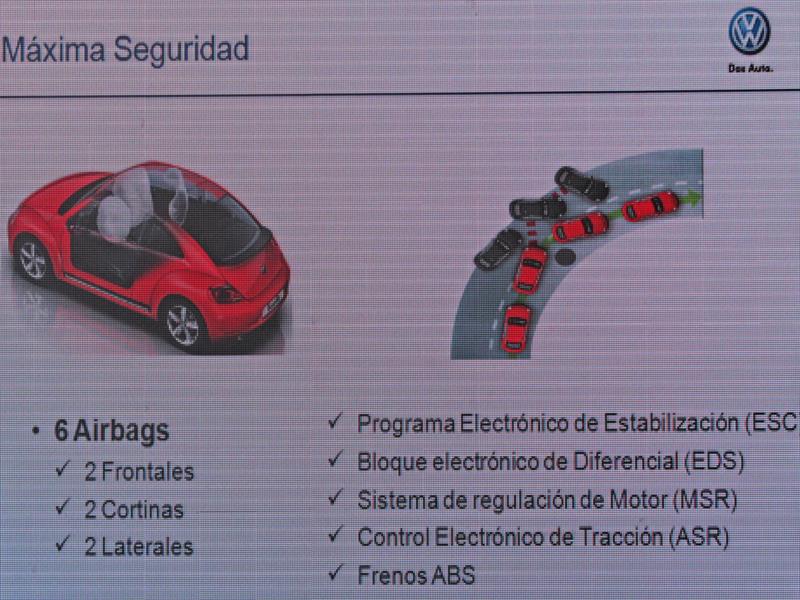 Volkswagen Beetle 2015 Lanzamiento en Chile