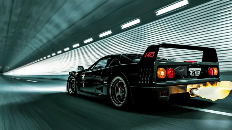 Ferrari F40 modificada por Gas Monkey