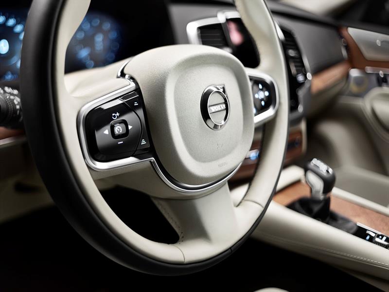 Así es el interior de la nueva Volvo XC90