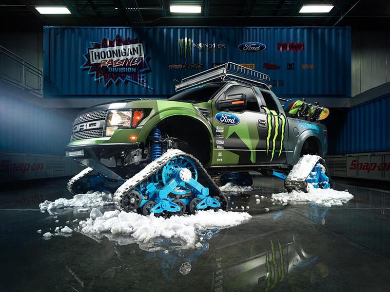 Ford F-150 "RaptorTrax" de Ken Block