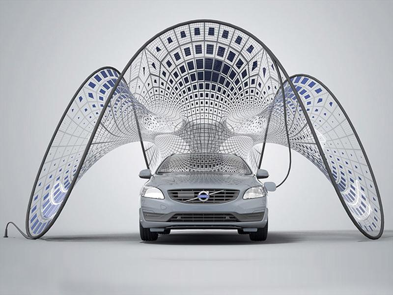 Volvo lidera la moda con su panel solar