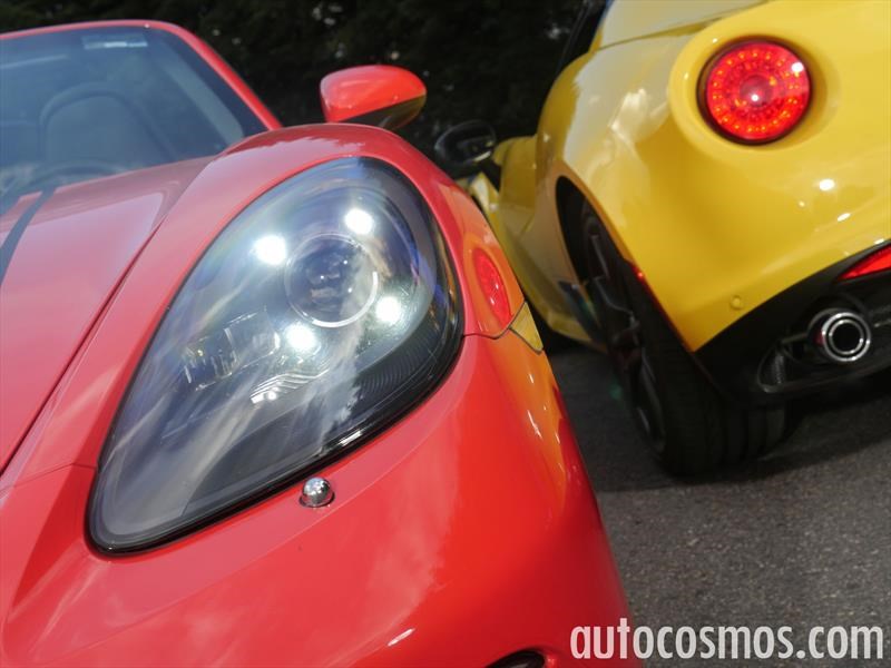 Alfa Romeo 4C Spider vs Porsche 718 Boxster