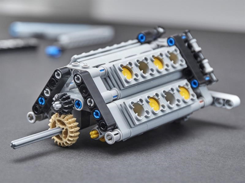 Bugatti Chiron de legos