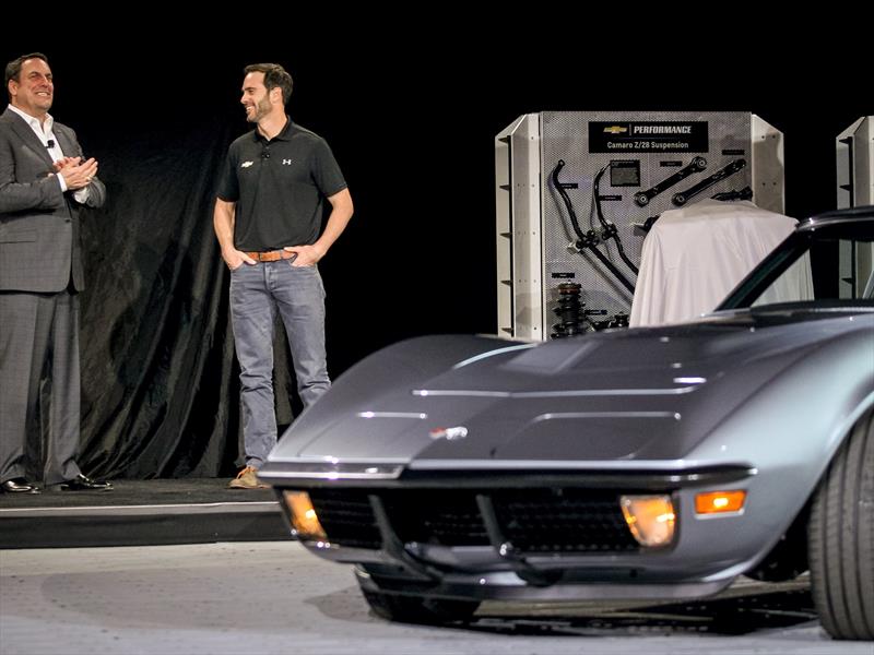 Jimmie Johnson Corvette 1971